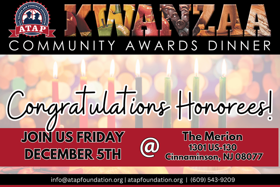 All Things Are Possible Foundation Honors Burlington County Leaders at 5th Annual Community Service Awards