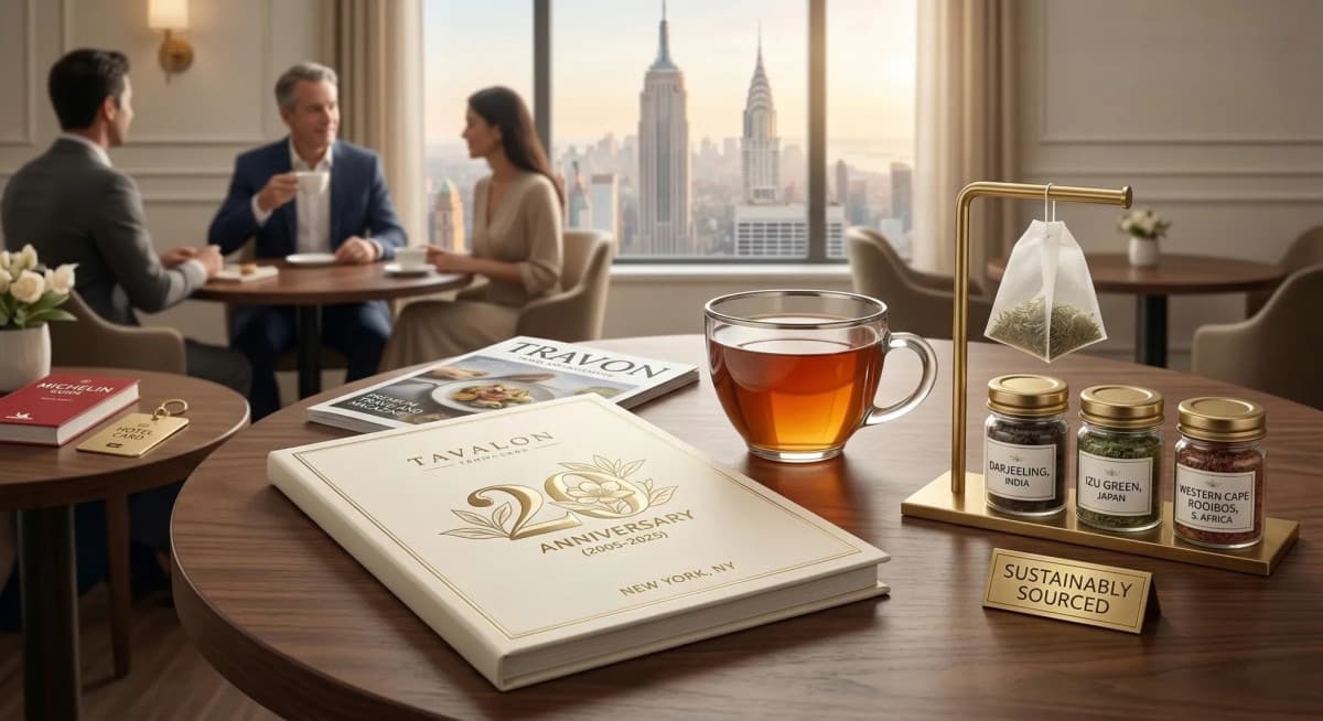Tavalon Tea Brand Marks 20 Years of Elevating Tea into a Modern Lifestyle Experience